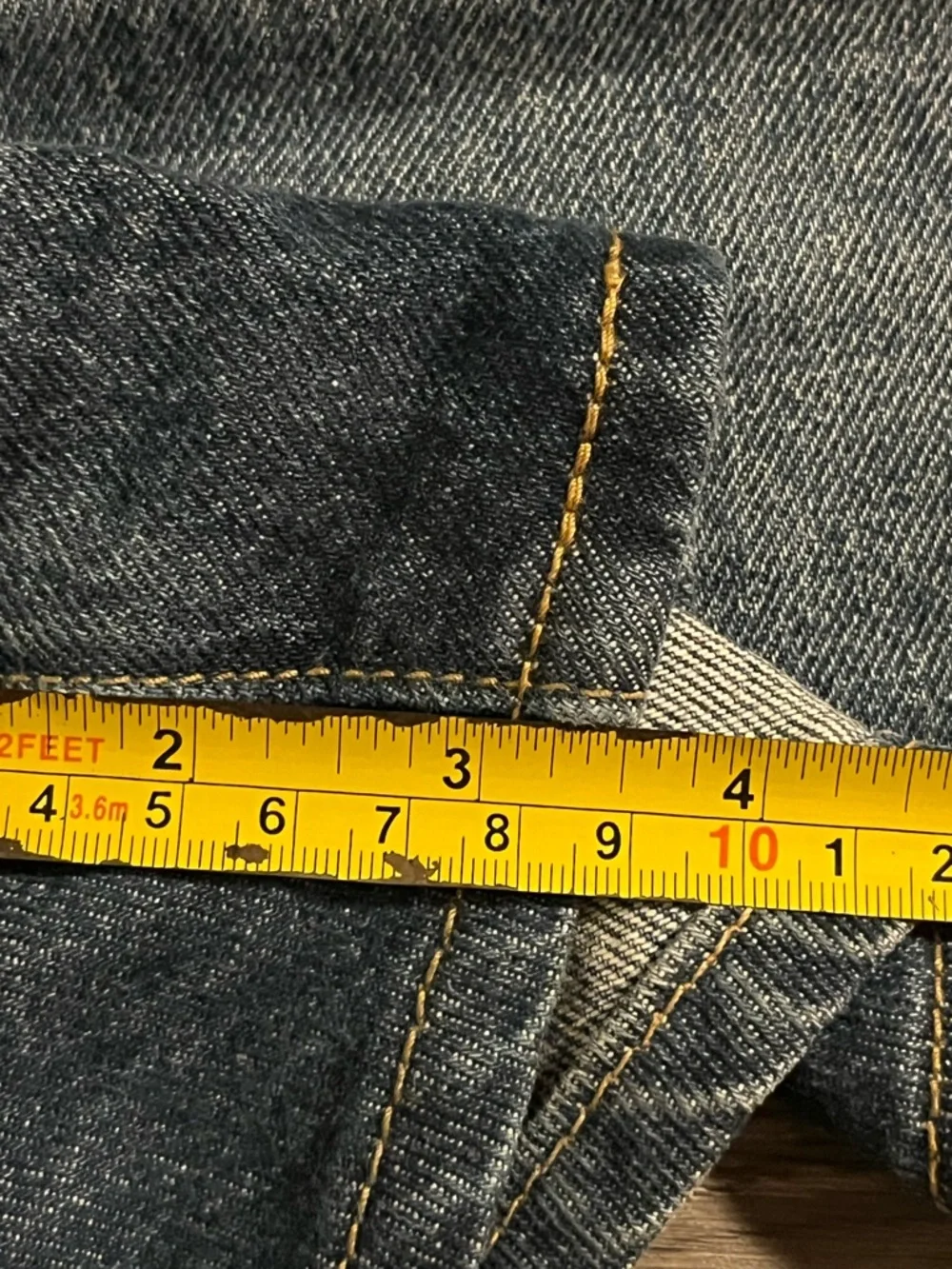 Levi's Dark Blue Denim Jean Shorts